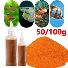 100g Dried Artemia Cysts Peeled Sterilized Brine Shrimp Eggs Fish Food for Small