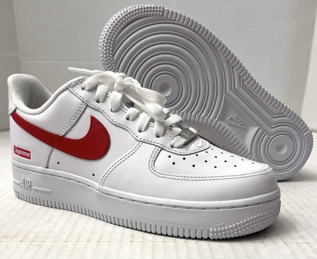 Nike x Supreme Air Force 1 Low Shanghai CU9225-101 Speed Red