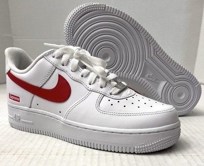 Nike x Supreme Air Force 1 Low Shanghai CU9225-101 Speed Red