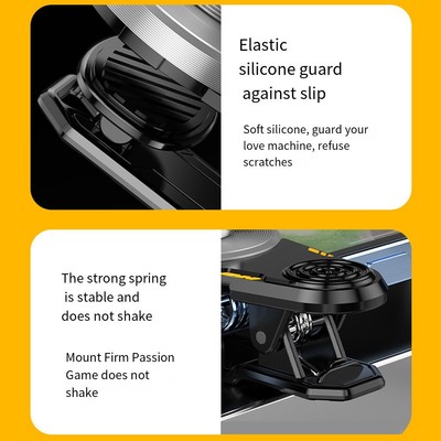 Leichter schwarzer Game Controller Joystick für mobile Gaming Kompatibilität