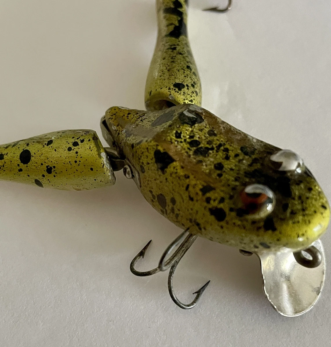 PAW PAW オールドルアー ヴィンテージルアー USA製 8491-97 Paw Paw Original Vintage Frog Lure Vintage Fishing Lures for sale