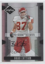 2008 Leaf Limited Phenoms 4/99 Brad Cottam #210 Auto 0a1