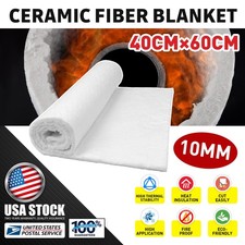 2500F 1/4" x 16" x 24" Ceramic Fiber Insulation Blanket Ceramic Fiber Fireproof