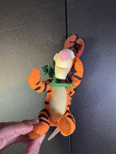 Disney Winnie The Pooh Tigger Reindeer Christmas Mini Bean Bag Plush