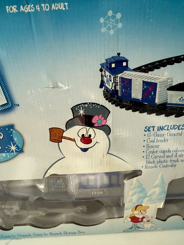 Lionel Frosty The Snowman G Gauge Battery Powered Ready To Play Train Set7-11498 - Image 3 of 4