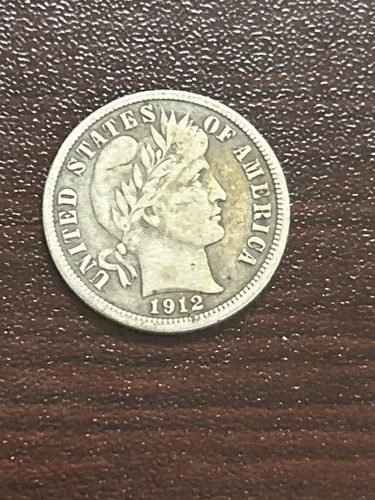 1912-S Barber Dime | Full LIBERTY | Lightly Circulated | Fantastic Condition