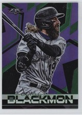 2021 Topps Fire Purple 26/99 Charlie Blackmon #85 b4d
