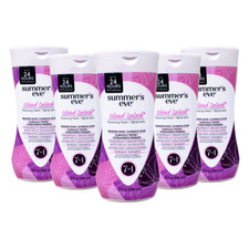 5 Pack Summers Eve Cleansing Wash Island Splash 9 Oz Each