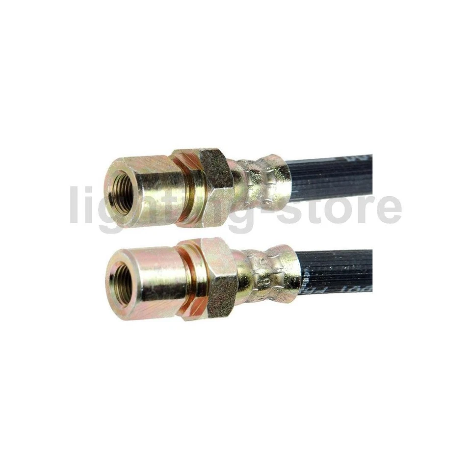 2 Rear Brake Hydraulic Hose Brake Line Fits 2000 Cadillac Catera - Image 4 of 4