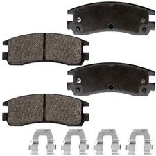 4x Rear Ceramic Brake Pads for 2000 2001 2002 2003 - 2010 Chevy Impala B03 CA