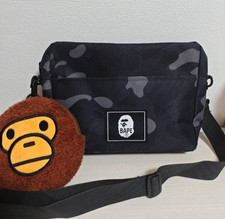 BAPE Kids Baby Milo Camo Shoulder Bag Crossbody Pouch 2022 AW A Bathing Ape NWT