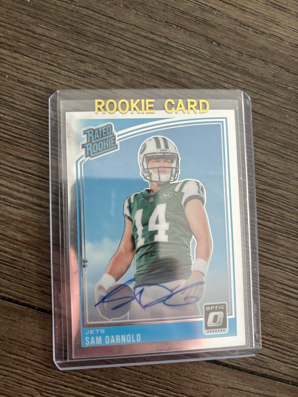 2018 Donruss Optic - Rated Rookie Sam Darnold #151 Autographs /50
