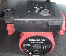 110V Flanges Hot Water Recirculating Pump, 3-Speed Switchable NTP 1" ‼️NO BOX