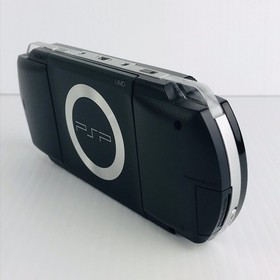 Sony PSP-1001 Black Console W/ Charger And Game - Tested & Working