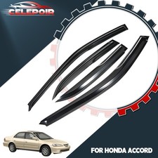 4x Fit 19982002 Honda Accord 4 Door Sedan Window Visor Rain Guards