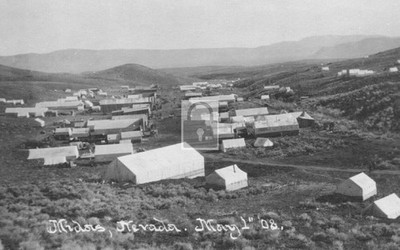 Aerial View Elko County Midas Nevada NV - 11x17 Reprint