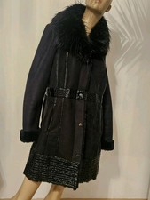 MAINPOL  Lederimitat Winter Jacke Schwarz Gr. 36 Top