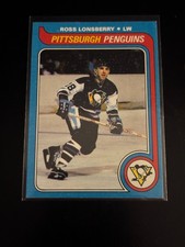 Ross Lonsberry 1979 Topps Hockey NRMT-MT Penguins 58