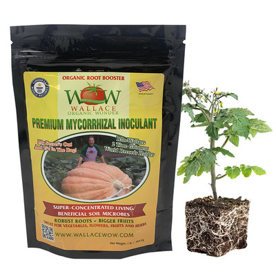 Mycorrhizal Inoculant Granules Organic Root Growth Booster For Plants Soil 1 Lb
