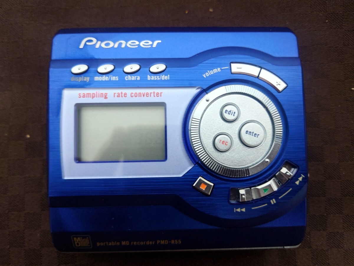 Pioneer ポータブルMDレコーダー PMD-R55-S 【公式通販】