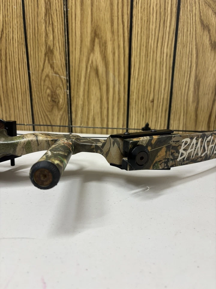 Arco compuesto Hoyt Banshee camuflaje niños Foto 2 de 4