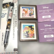 Disney Bambi Monograph Frame Magnet 3 Piece Set Bulk Sale
