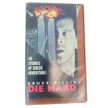Die Hard Betamax Beta Tape (1988) W/ Jewel Case Bruce Willis, Alan Rickman EUC