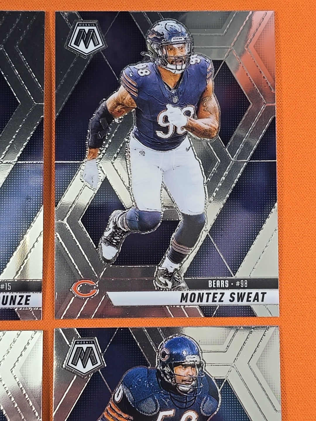 🟠🐻🔵 2025 MOSAIC CHICAGO BEARS COMPLETE BASE TEAM SET (13 CARD LOT) 🟠🐻🔵