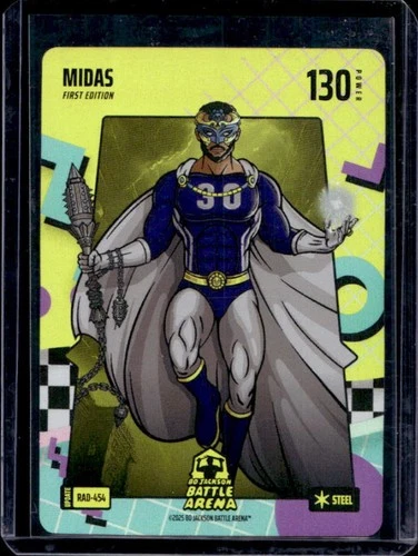 2025 Bo Jackson Battle Arena Update Midas First Edition Rad Steel #RAD-454