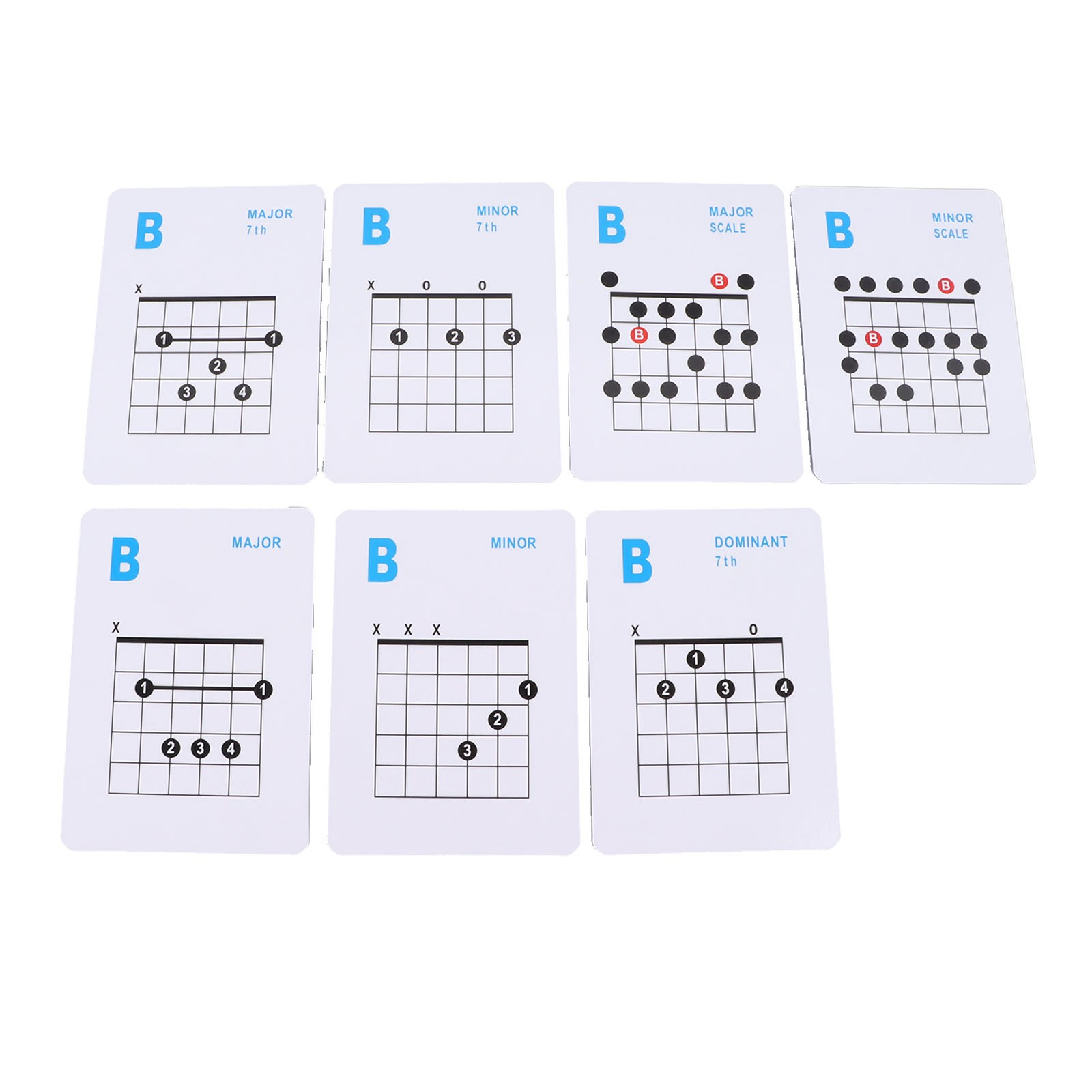 Guitar Chords Card 49 Sheets 6 String Acoustic Electric Guitar Chord Learning Ca
