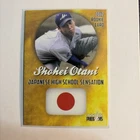 2012 Shohei Ohtani Japanese High School Sensation Rookie Card