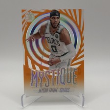 Panini 2019-20 Illusions Mystique Orange Jayson Tatum #8 Celtics NBA