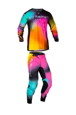 Fly Racing Lite Fuschia Jersey + Pant Gear Set - For Dirt Bike, MTB, BMX