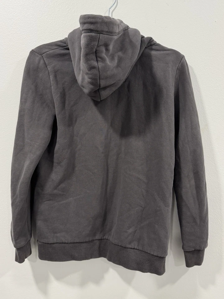 Superdry Fabulous Gris Sudadera Con Capucha Cremallera Chaqueta Talla 4 Foto 4 de 4