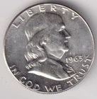 1963 P BEN FRANKLIN HALF DOLLAR 90% SILVER PHILADELPHIA .50¢ UNITED STATES USA