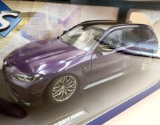 1 18 BMW M3 Touring G81 Purple Performance Parts 2024 Solido Diecast Miniature C