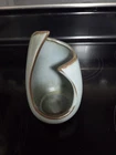 Vintage Frankoma Pottery Green Brown Votive Candle Holder 302