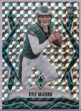 Panini Phoenix Football Rookie Parallel Kyle McCord Eagles #173