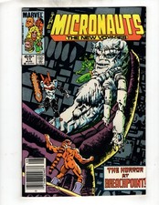 Marvel Comics Micronauts Volume 2 Book #11 VF+  Newsstand