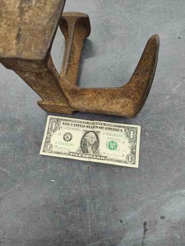Antique Star Last Cast Iron Cobbler Double Shoe Stand - Picture 9 of 11