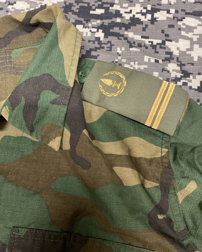 FOX US TV SERIES DEEP STATE MALI ARMY PROP COSTUME WOODLAND CAMOUFLAGE JACKET. - Foto 5 di 8