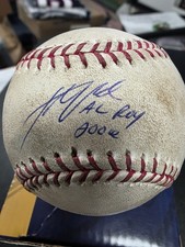 Justin Verlander Signed 10/5/06 Game Used Baseball w/AL ROY 2006 Inscription JSA