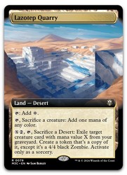 Lazotep Quarry (Extended Art) #79 Modern Horizons 3 Commander M3C