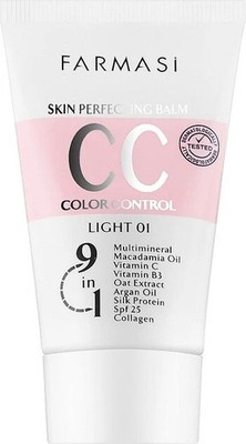 Farmasi CC Cream 9-in-1 Foundation   farbkorrigierendes Make-up, 50 ml/1,69...