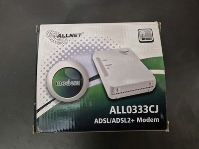 Allnet ALL0333 CJ ADSL/ADSL2+ Modem 92531 Annex B J