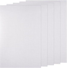 5 Pcs 0.5 Mm Thick Fursuit Eye Mesh White PVC Plastic Net Waterproof Printable