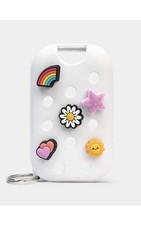CROCS X TOUCHLAND HAND MIST CASE White School Travel 5 Jibbitz LE