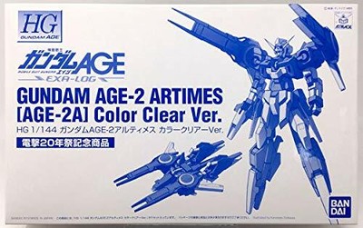 Gunpla 1 144 Bandai Gundam Hg Age 2 Artimes Clear Ver Dengeki th Fes Limited Ebay Gunpla 1 144 Bandai Gundam Hg Age 2 Artimes Clear Ver Dengeki th Fes Limited Ebay
