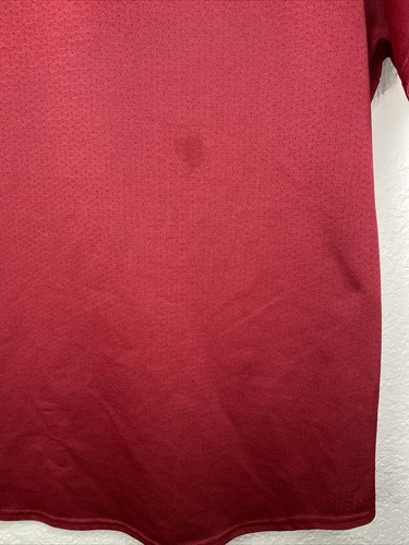 Authentic Maroon Majestic Apparel 49ers baseball jersey size L - Picture 10 of 18