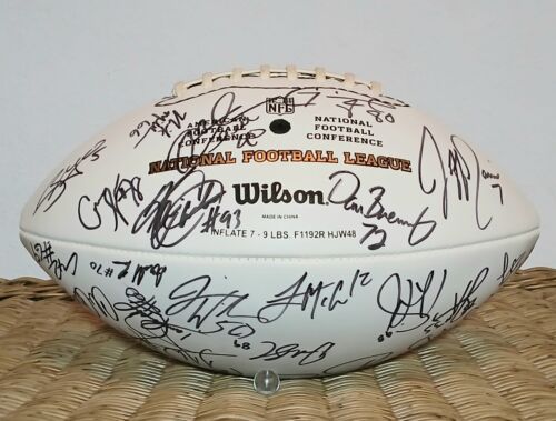 2007 Tampa Bay Buccaneers Team Signed 36 Autographs on Wilson THE DUKE Football - Picture 7 of 19